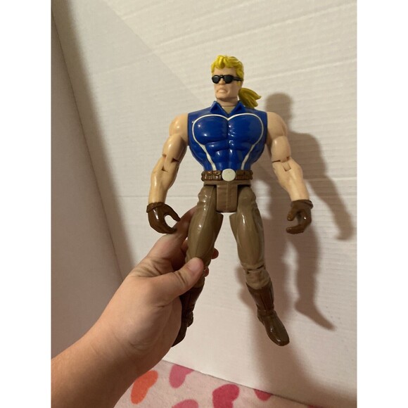 Vintage Marvel Ghost Rider Johnny Blaze Action Figure Toy Biz 1995 Loose NO COAT - Picture 2 of 4